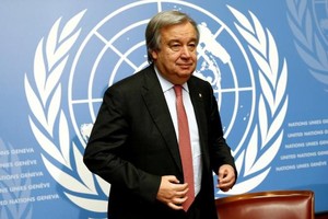ELLITORAL_356965 |  Gentileza António Guterres, secretario general de la ONU