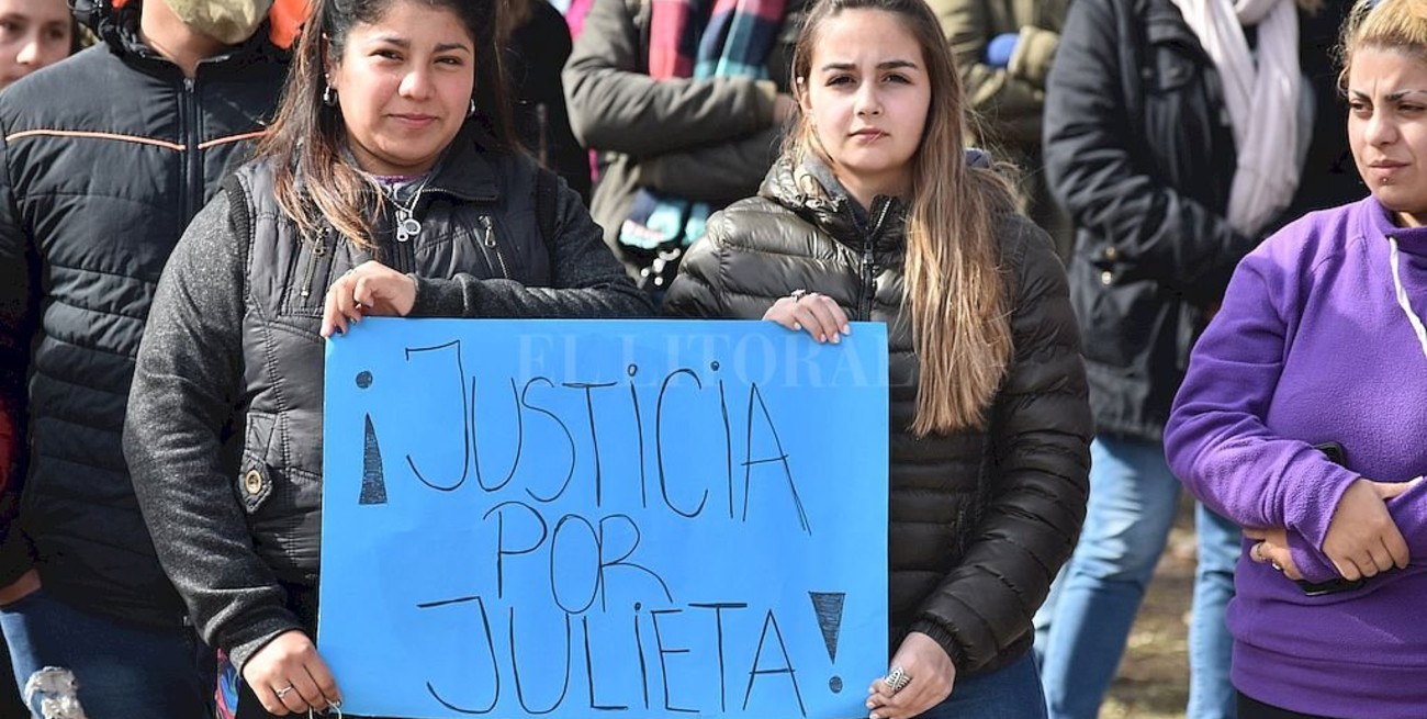 Berabevú se unió para pedir justicia por el brutal femicidio de Julieta