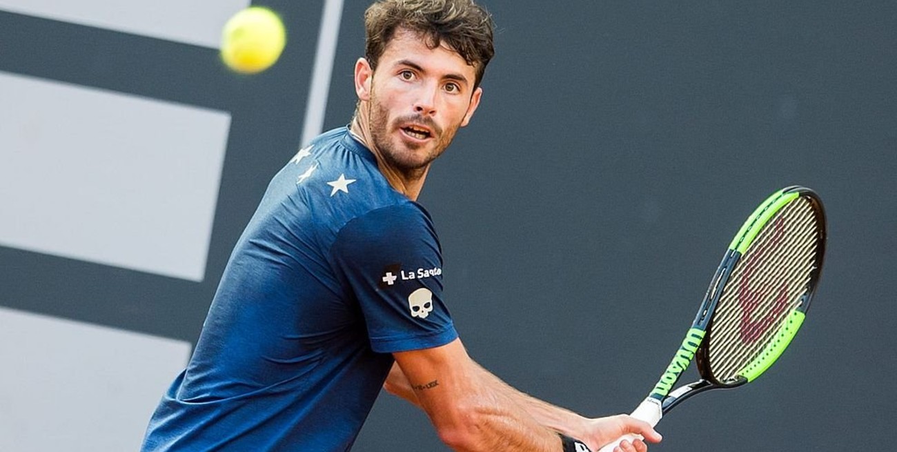 Lóndero se despidió temprano del Córdoba Open, torneo que ganó en 2019