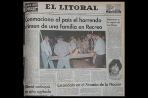 ELLITORAL_319812 |  Archivo El Litoral El registro de Diario El Litoral del brutal crimen perpetrado por el  Chajá  Ferreyra.