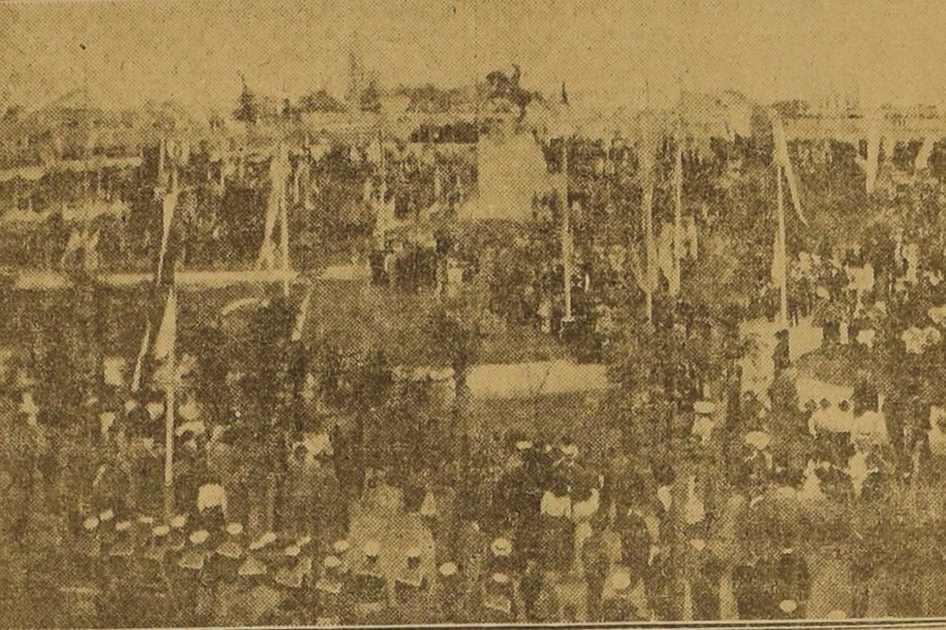 ELLITORAL_358834 |   Plaza San Martín en 1902