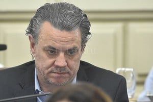 Luis Cetraro Galassi, jefe de la bancada socialista.