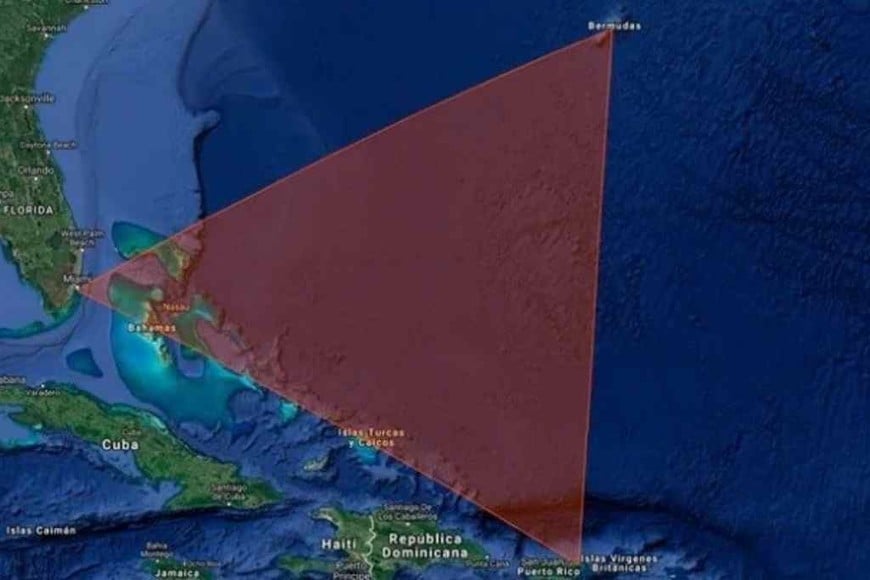 ELLITORAL_363290 |  Gentileza La zona que abarca el  misterioso  Triángulo de las Bermudas.