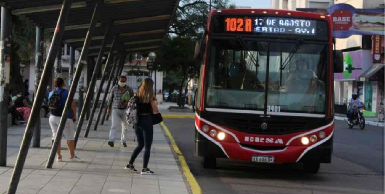 Corrientes recupera la frecuencia habitual de transporte urbano de pasajeros