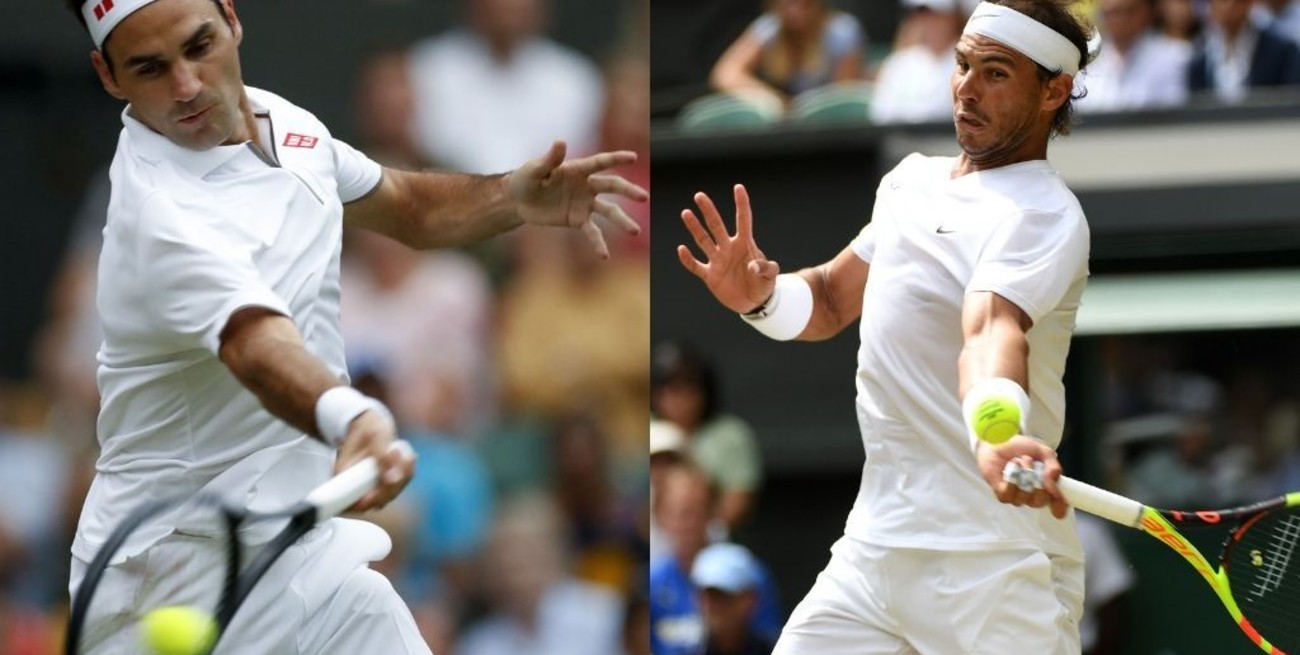 Hora y TV: Roger Federer y Rafael Nadal se enfrentan en las semifinales de Wimbledon