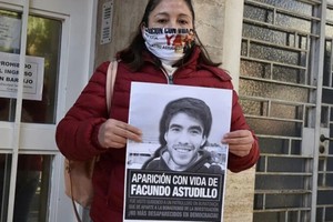 Gentileza La madre de Facundo, Cristina Castro, no tiene dudas sobre la responsabilidad policial en la muerte de su hijo.