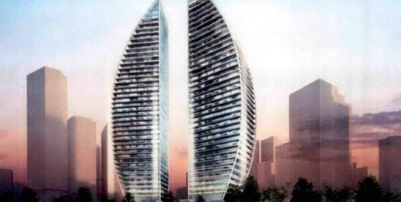 Como las de Dubai pero en Rosario: la construcción de dos torres vuelve a entrar al Concejo