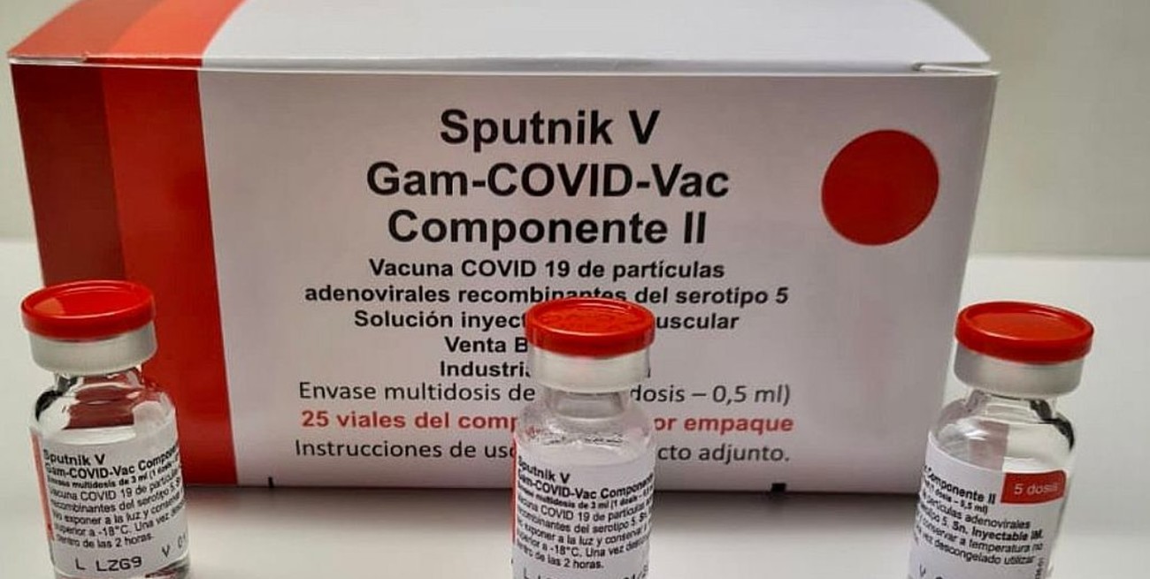Richmond terminó de producir 154 mil dosis del componente 2 de la vacuna Sputnik V