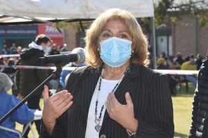 ELLITORAL_386513 |  Flavio Raina La ministra de Salud de la provincia, Sonia Martorano, volvió a desalentar los viajes al exterior. Y para quienes regresan pidió que extremen los cuidados para evitar o demorar el ingreso de la variante Delta.