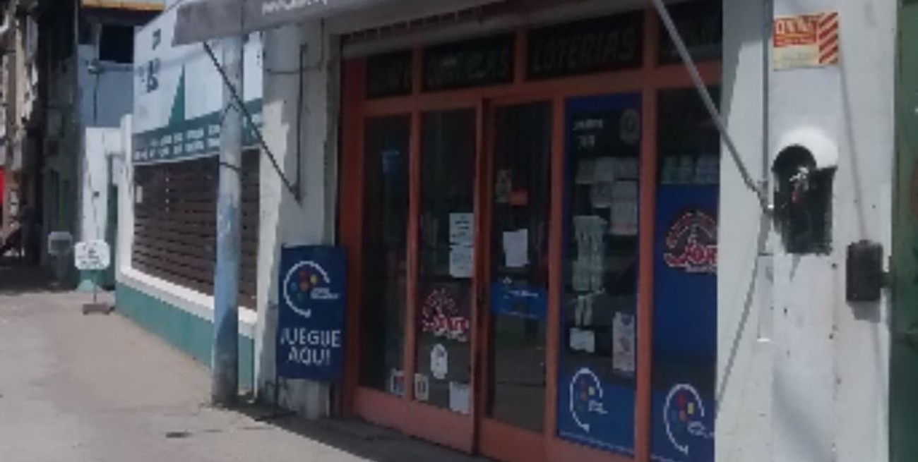Boqueteros roban en una agencia de loterías de Rosario