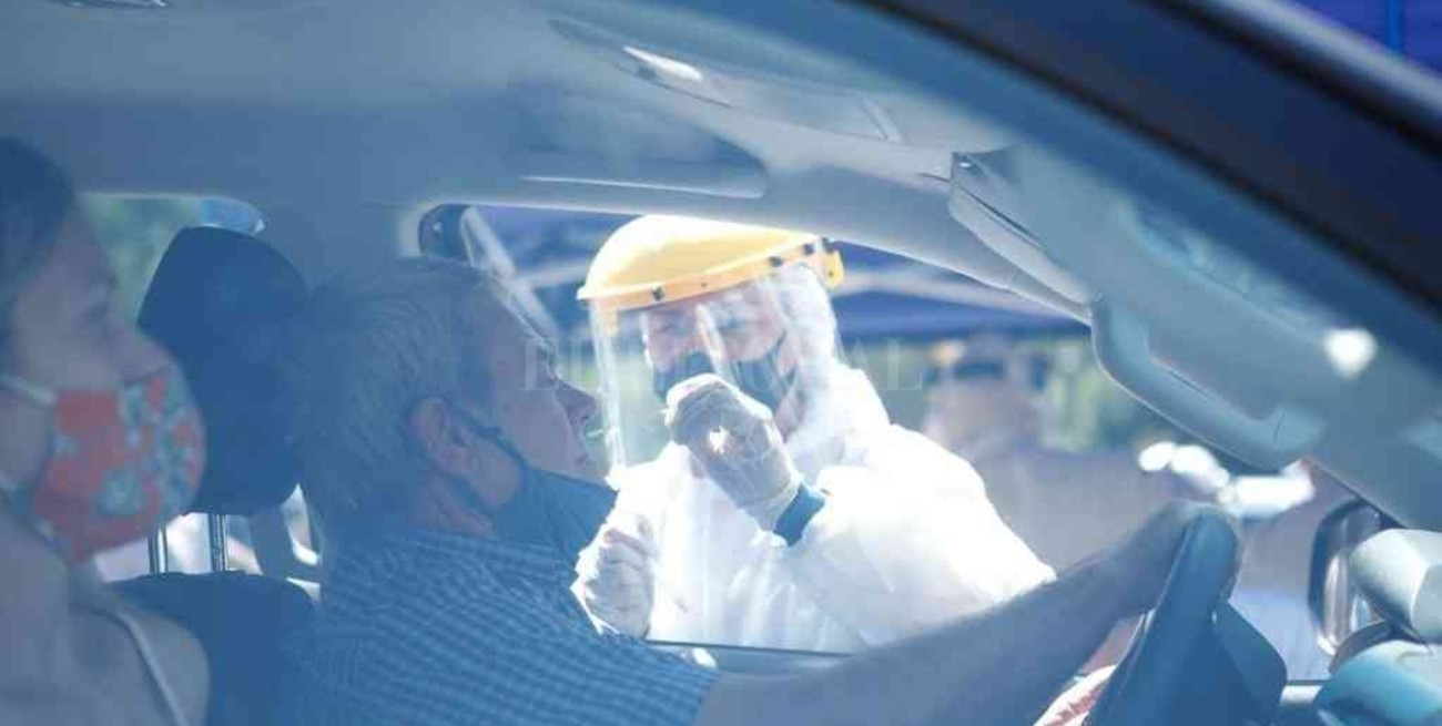 San Lorenzo: incorpora nueva modalidad de hisopado y testeó a 400 personas