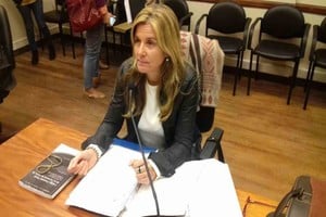 ELLITORAL_383327 |  Prensa MPA La fiscal Ana Laura Gioria solicitó la prisión preventiva para el acusado, de 19 años.