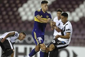 ELLITORAL_378789 |  Gentileza Tiene chances. El recreíno Luis Vázquez podría ser titular esta noche en Boca contra The Strongest.
