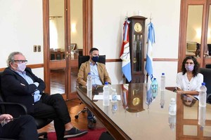 ELLITORAL_366872 |  Gobierno de Santa Fe Sukerman con Ricardo Olivera y Norma López, las principales autoridades del PJ santafesino.