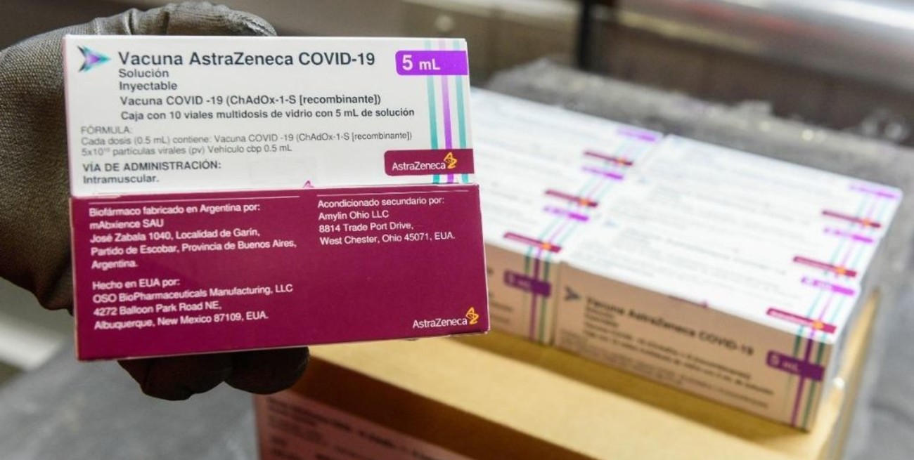 Córdoba recibió más de 100.000 dosis de vacunas AstraZeneca