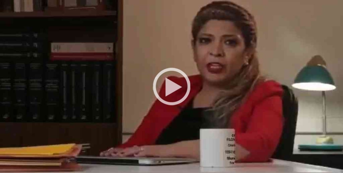 "Llamen a la Noriega": el video de una abogada sanjuanina para promocionarse