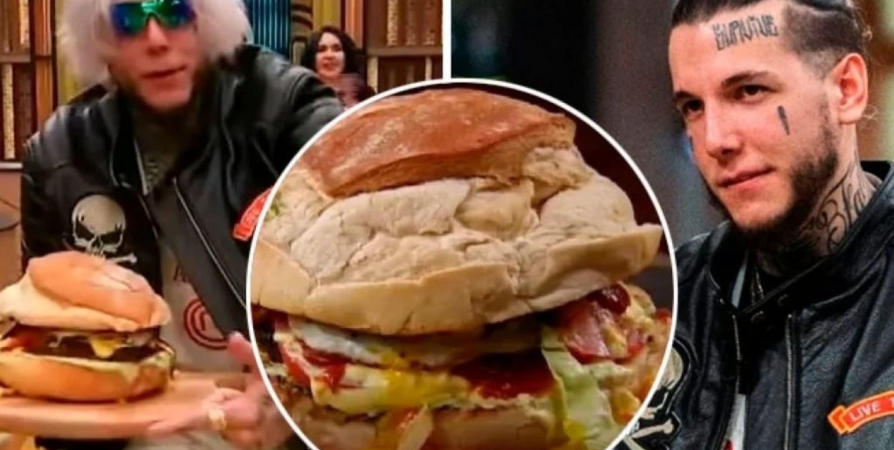 La hamburguesa  de Alexander Caniggia sale a la venta por 6.969 pesos
