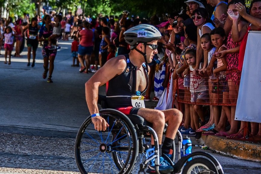 ELLITORAL_281159 | Gentileza de www.trialapaz.com Dueño de todos los aplausos, muestra de que la voluntad no conoce limitaciones.