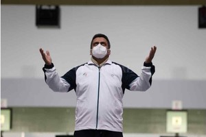 ELLITORAL_393625 |  Gentileza Javad Forough, el enfermero iraní que logró la medalla dorada en tiro en los Juegos Olímpicos de Tokio 2020