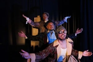 ELLITORAL_404033 |  Gentileza producción Actúan en la puesta Gabriela Bertazzo, Lucas Maggioni y Lucas Vidoletti.