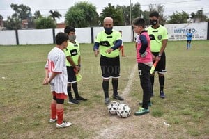 ELLITORAL_385620 |  Flavio Raina La formación siempre fue una de las mayores preocupaciones de la Casa Madre del fútbol local.