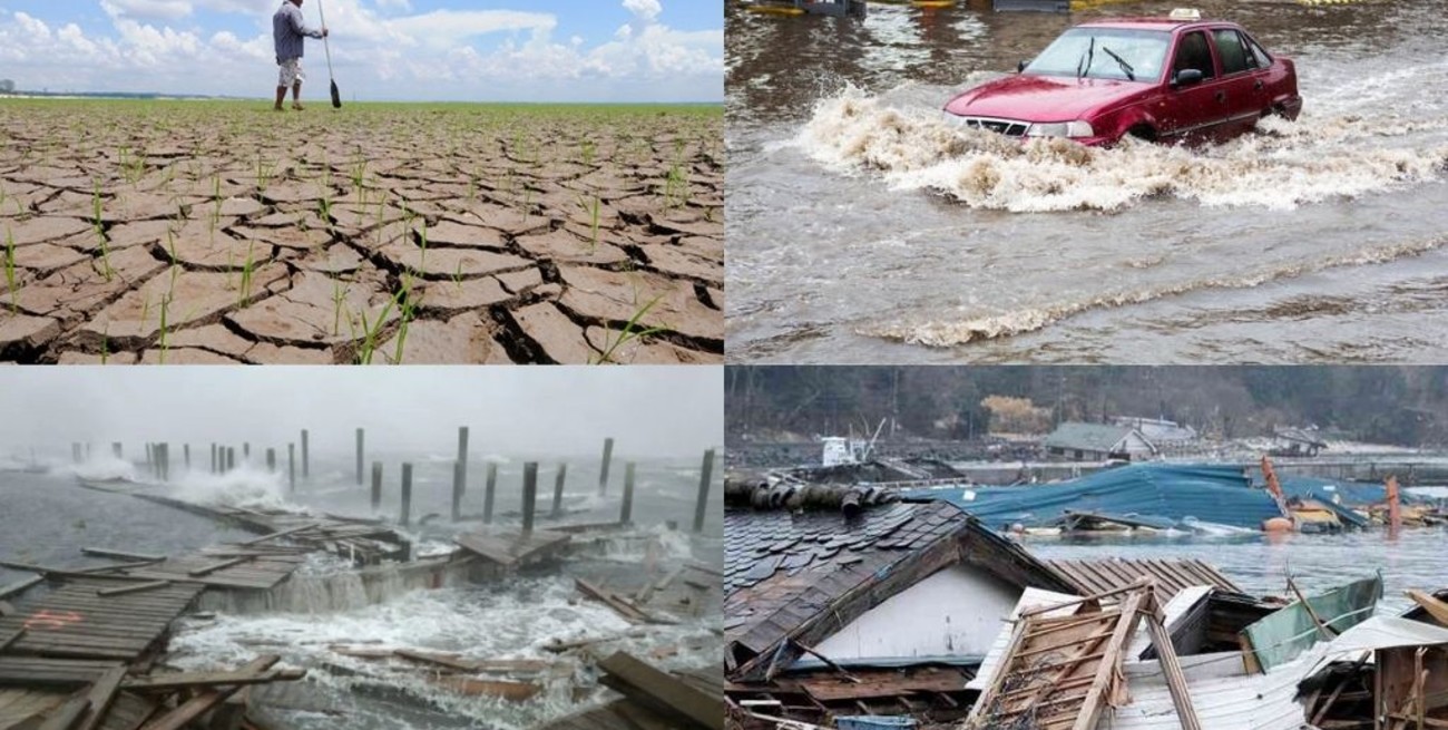 La ONU advierte que los desastres climáticos aumentaron un 80% 