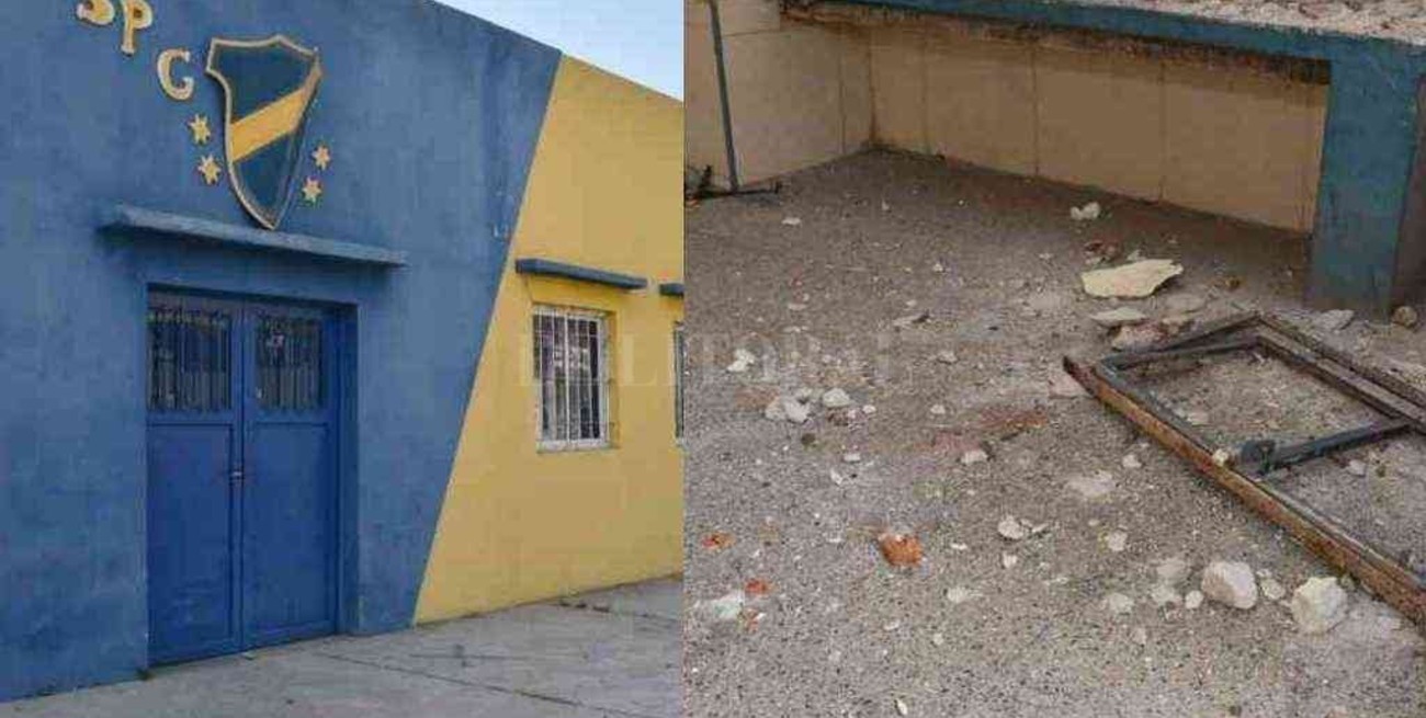 Robo y destrozos en Sportivo Guadalupe
