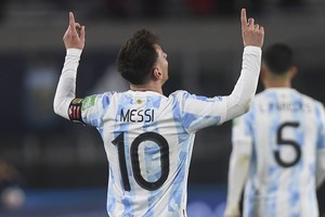 ELLITORAL_403072 |  Télam Télam 09/09/2021 Buenos Aires: El capitán argentino, emocionado tras el duelo ante Bolivia por eliminatorias, manifestó su alegría por el momento que le toca vivir luego de ganar la Copa América y ante la chance de disfrutarlo junto al público en el estadio Monumental.Foto: Ramiro Gomez