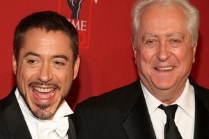 ELLITORAL_388657 |  Getty Robert Downey Jr. junto a su padre