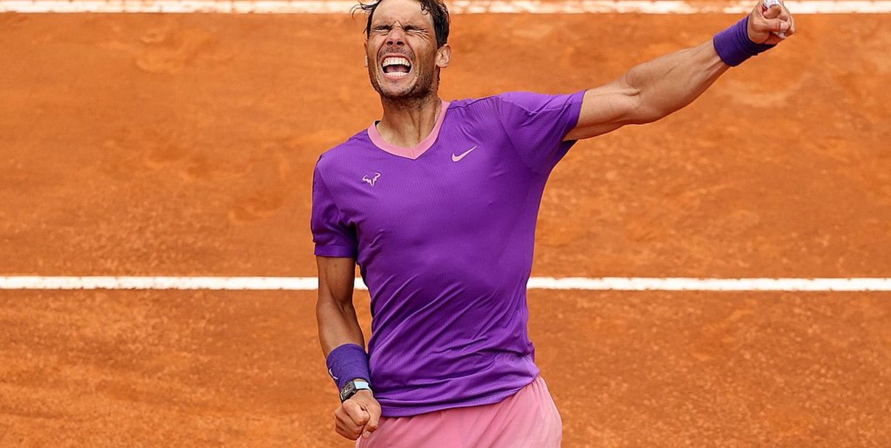 Nadal superó a Djokovic y ganó el Masters 1000 de Roma