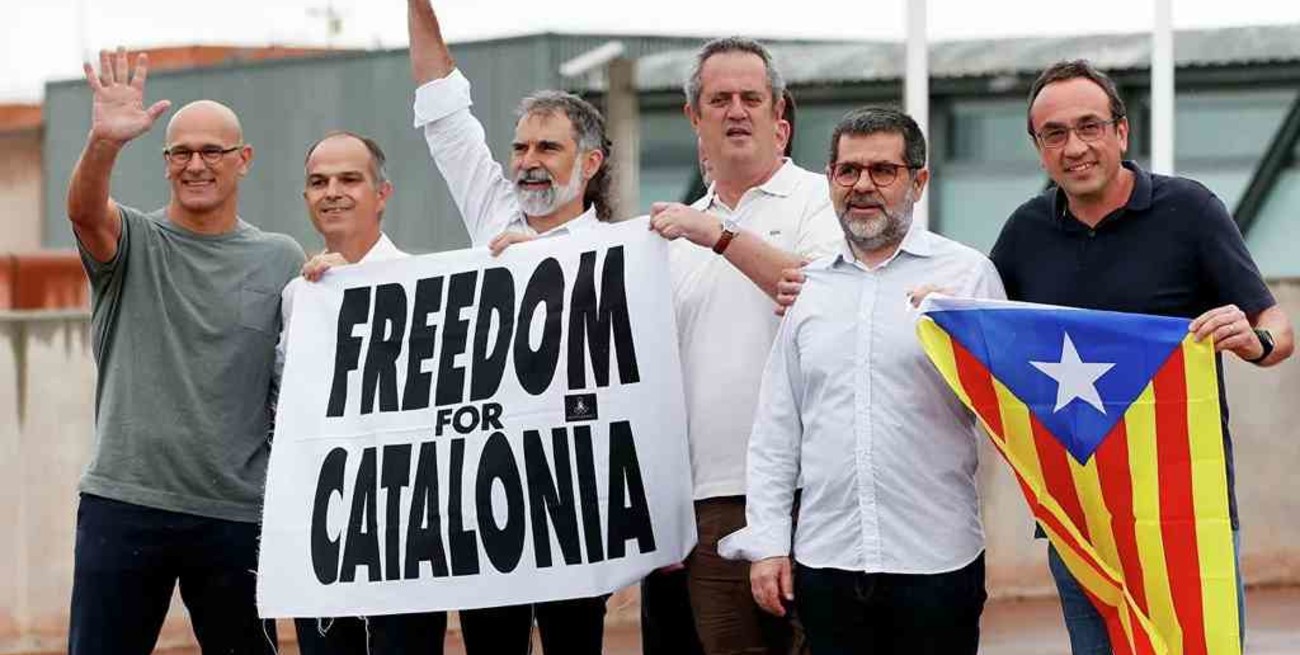 Liberaron a los nueve separatistas catalanes indultados por el Gobierno español