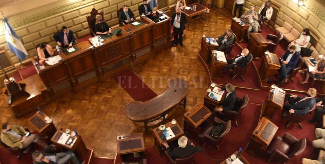 Primera sesión del año en el Senado provincial