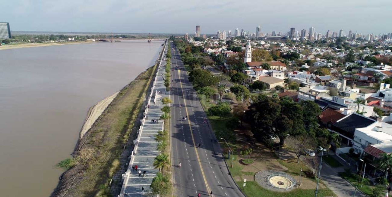 El Río Paraná "quieto" y con perspectivas de volver a bajar