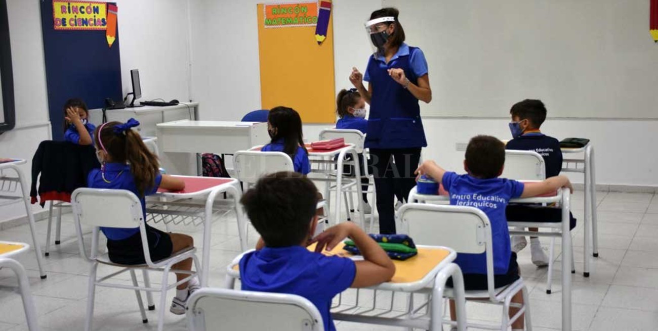 Vuelven las clases presenciales en 107 localidades santafesinas 