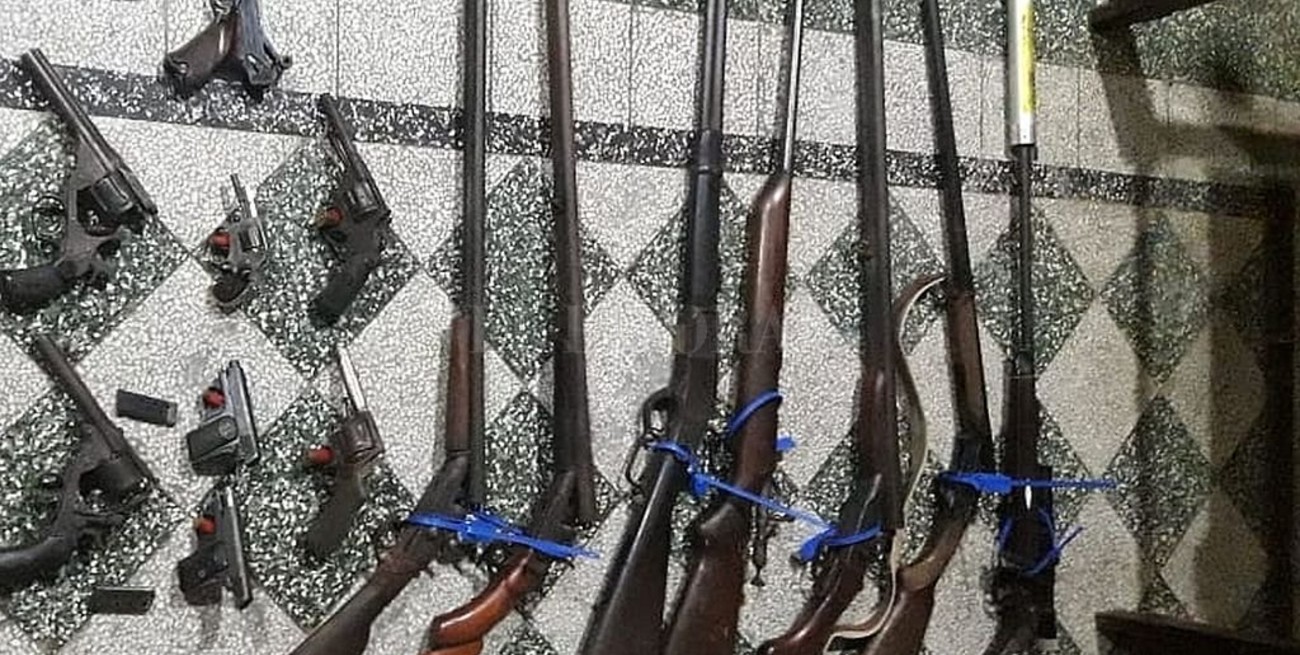 Importante secuestro de armas de fuego El Litoral