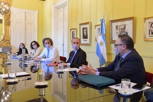 Gentileza El Gabinete económico se reunió para analizar la marcha de los programas de apoyo para empresas y personas en el marco de la pandemia, y se anunció que la inscripción al Repro ya cuenta con más de 10 mil compañías.