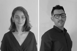 Gentileza Los estudiantes de la UCSF que resultaron ganadores del concurso, Clara Lostaló y Maximiliano Acosta.