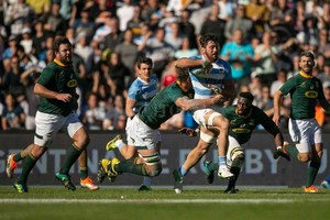 ELLITORAL_378029 |  Archivo Pumas - Springboks. Un duelo que volverá a reeditarse este año, aunque no en territorio argentino, como consecuencia de las restricciones impuestas por la pandemia de Covid-19.