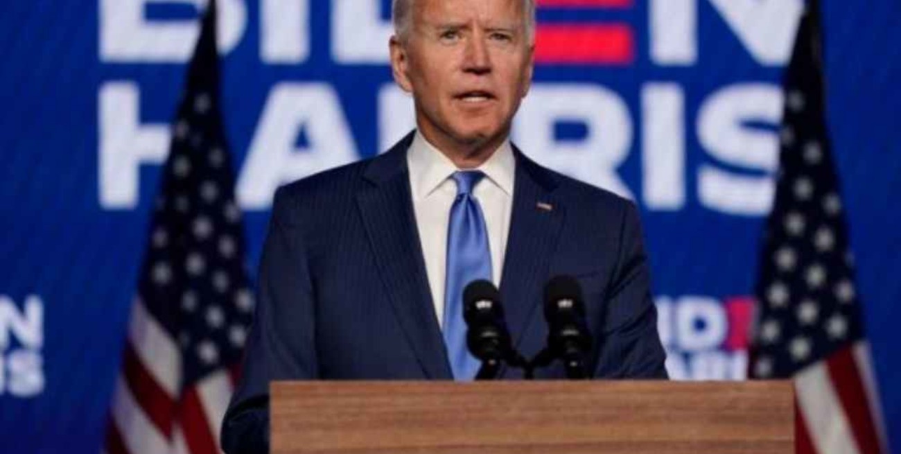 Biden habló en Delaware: "Los números nos dicen una historia clara y convincente, vamos a ganar" 