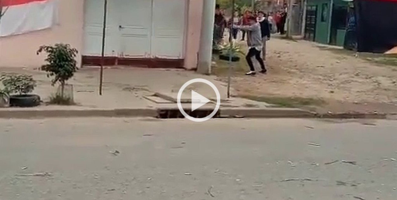 Video: enfrentamientos con baleados en la tarde del domingo