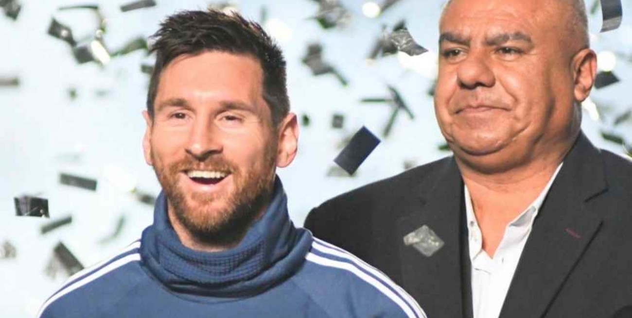 "Chiqui" Tapia: "A Messi lo veo disfrutar del seleccionado" 