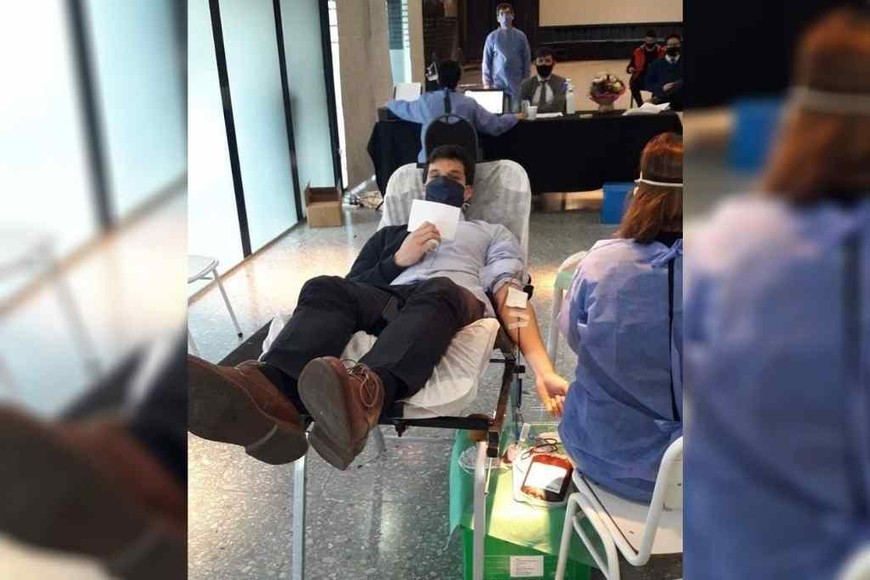 ELLITORAL_328539 |  Gentileza Jerarquico Salud Hubo medidas de seguridad e higiene especiales. La prioridad fue cuidar al donante y proteger al receptor.