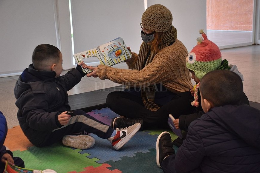 ELLITORAL_386789 |  Flavio Raina Los niños y niñas de la ciudad regresaron a sus salitas.