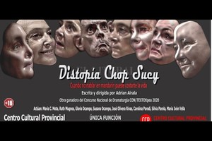 ELLITORAL_400065 |  Gentileza producción Dirigida por Adrián Airala, la obra imagina un futuro distópico.