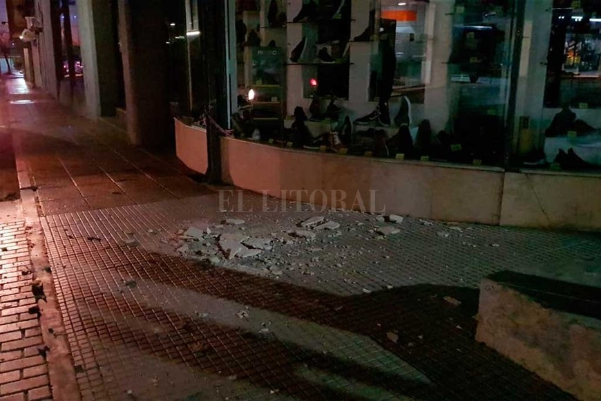 ELLITORAL_310041 |  El Litoral Pasó algo similar sobre la peatonal San Martín