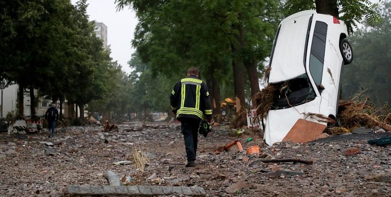 Ascienden a 180 los muertos por las inundaciones provocadas por las fuertes lluvias en Alemania