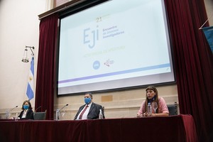 Gentileza Debemos trabajar por una ciencia más innovadora y colaborativa , pidió a los jóvenes el rector Enrique Mammarella en la apertura del EJI 2021.