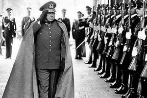 Archivo Augusto Pinochet Ugarte. Dictador de Chile entre 1973 y 1990. Derrocó al presidente constitucional Salvador Allende.
