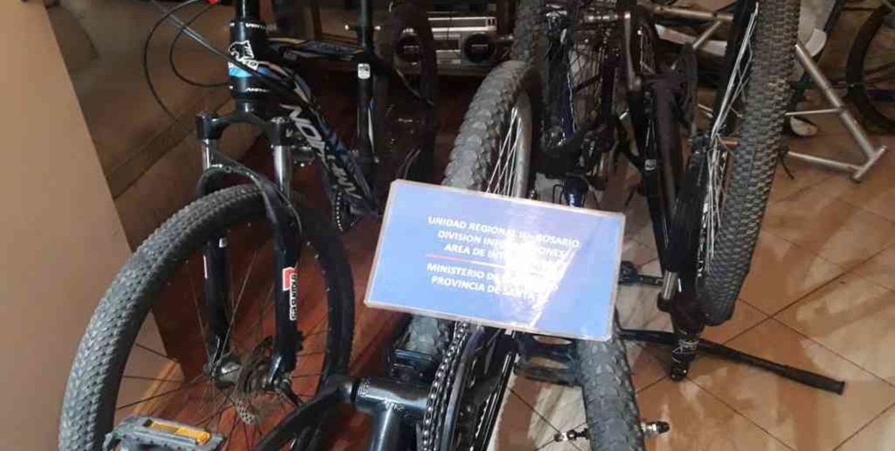 Robaban bicicletas y las ofrecían por facebook; terminaron presos