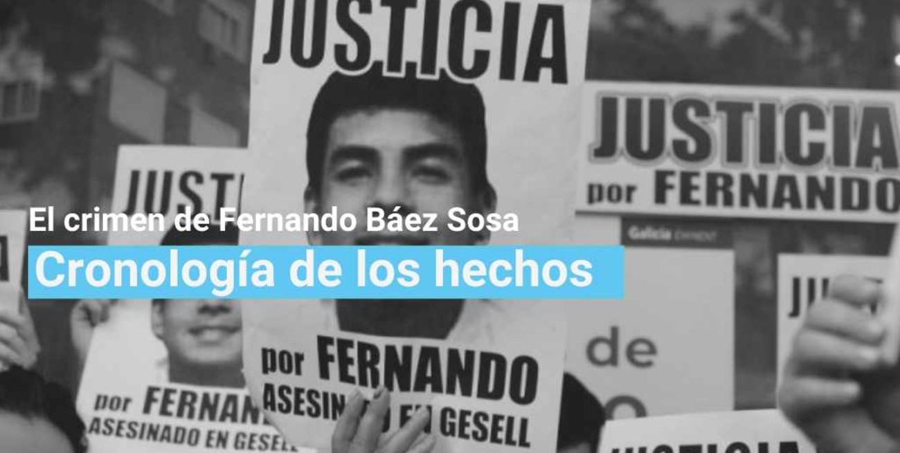 Cronología del crimen de Fernando Báez Sosa en Villa Gesell